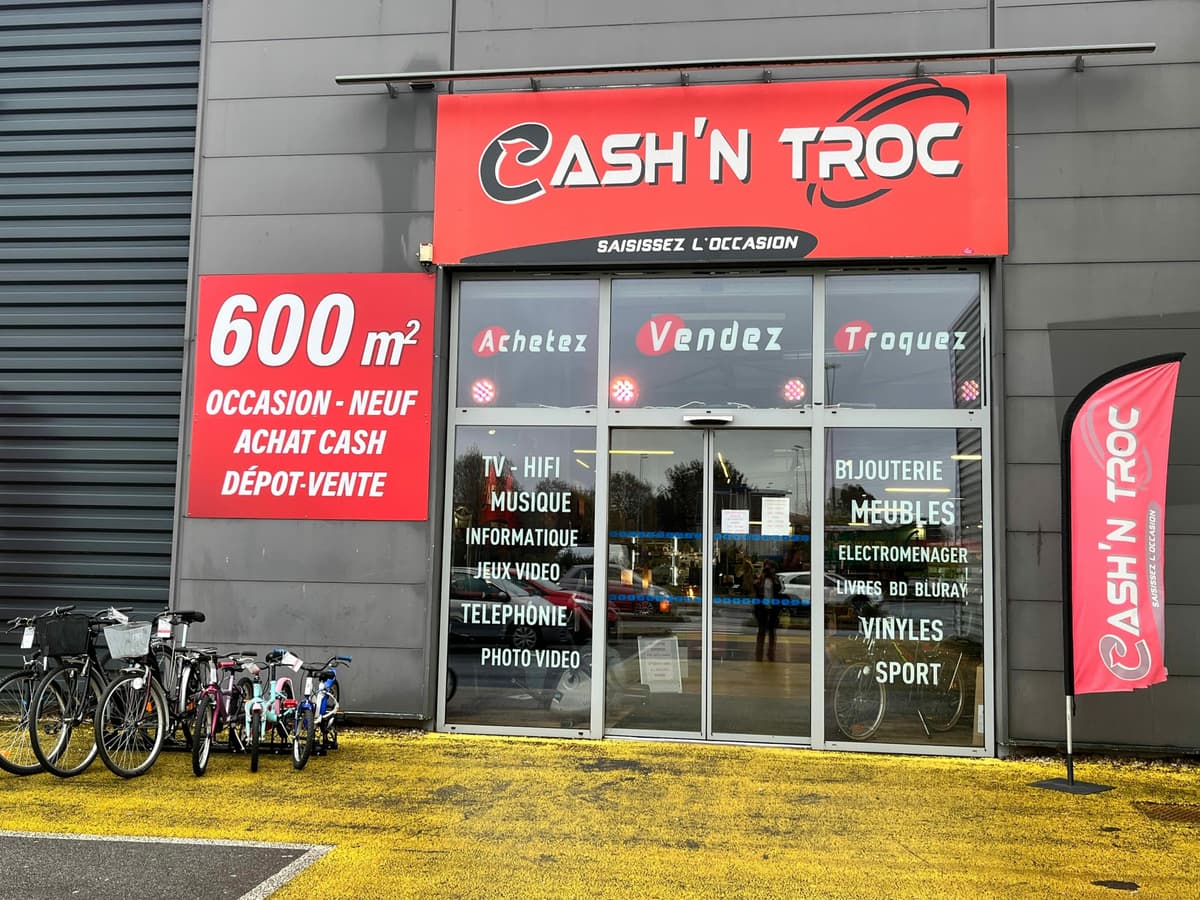 Notre magasin Cash'n Troc