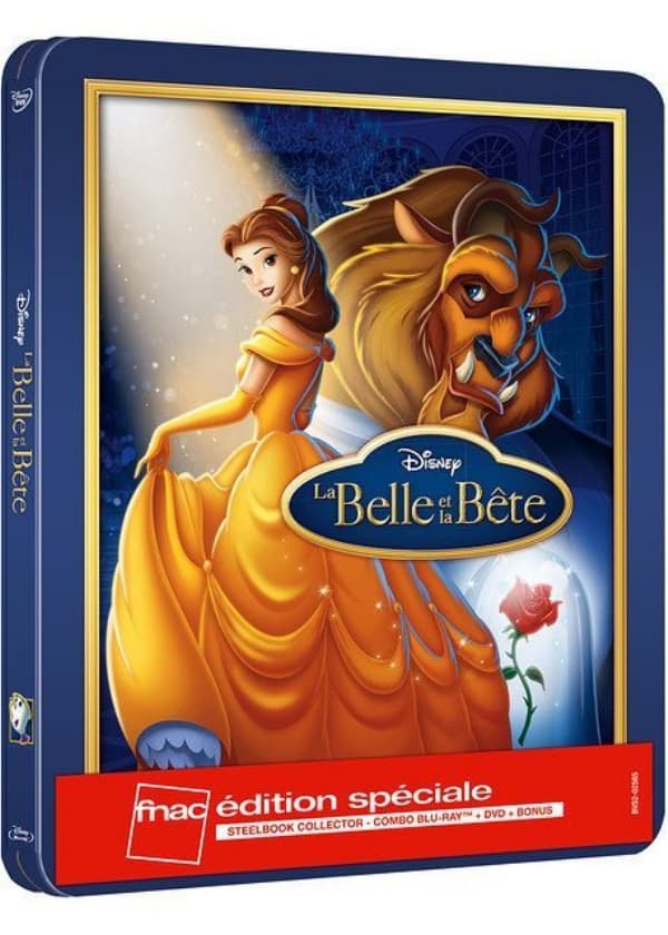 LA BELLE ET LA BETE - ÉDITION LIMITEE EXCLUSIVE FNAC BOITIER STEELBOOK -   + DVD