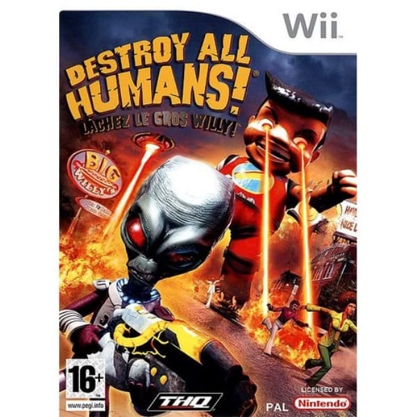 DESTROY ALL HUMANS ! LACHEZ LE GROS WILLY !