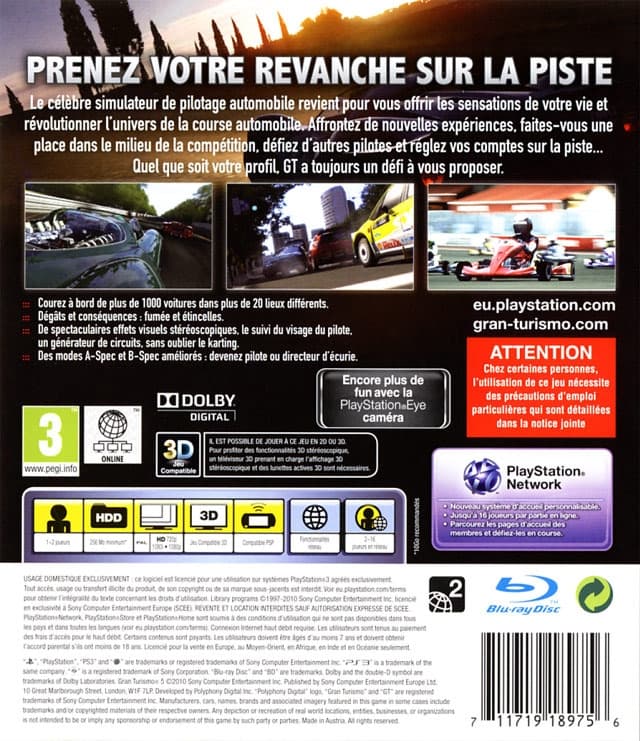 GRAN TURISMO 5 - vue 2