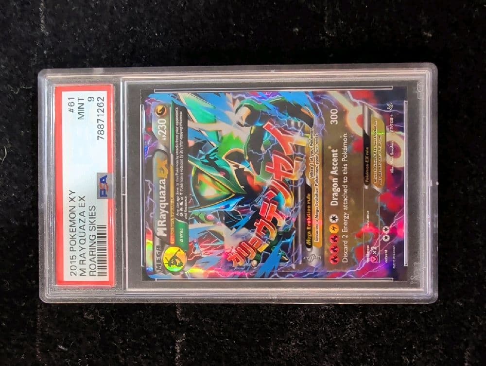 MEGA RAYQUAZA EX VIGUEUR SPECTRALE 61/108 PSA 9