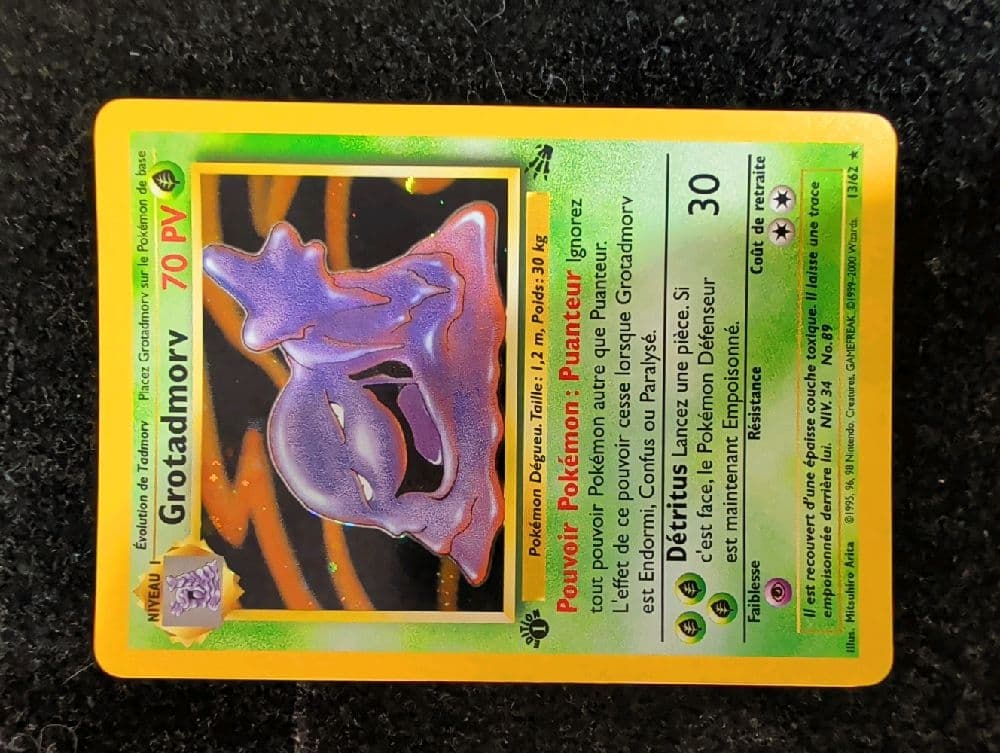 GROTADMORV HOLO FOSSILE EDITION 1 13/62