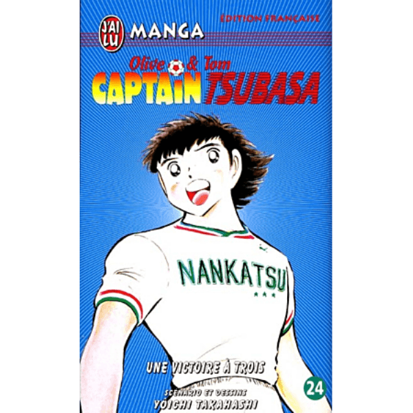 CAPTAIN TSUBASA - TOME 24 : UNE VICTOIRE A TROIS - OLIVE ET TOM (MANGA)